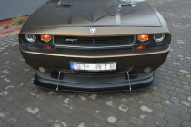 Dodge Challenger SRT8 2008-2014 Hybrid Frontsplitter V.1 Maxton Design